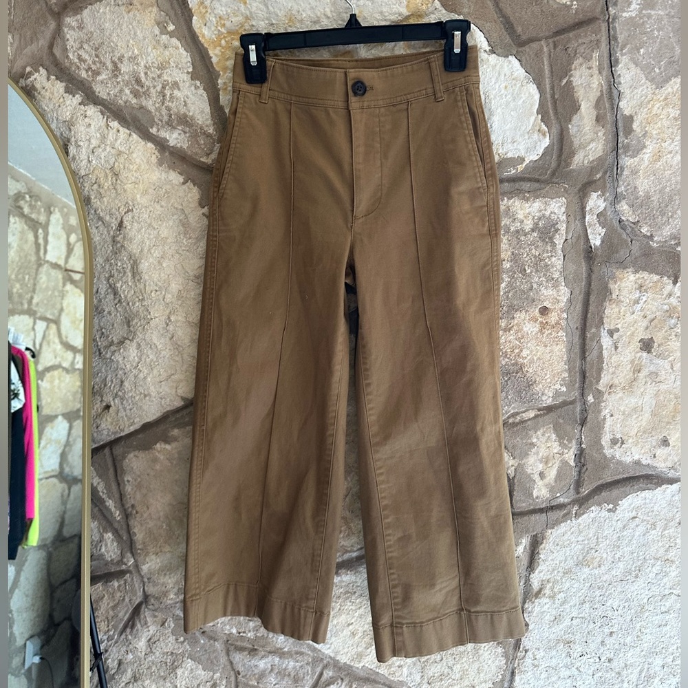 Madewell Langford Crop Wide Leg Pants size 24 - Picture 3 of 3